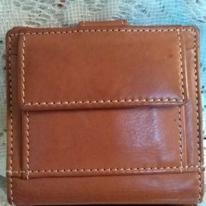 Vintage Francesco Remolo leather wallet